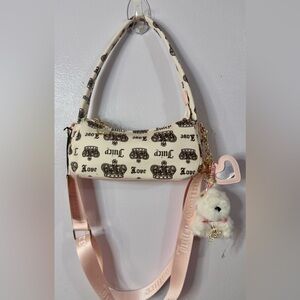 Juicy Couture Festival Festive shoulder bag crown Scottie dog